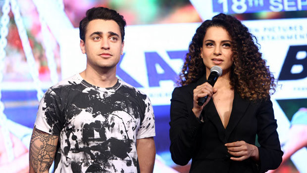 Kangana Ranaut Imran Khan Promote Katti Batti At Nm College