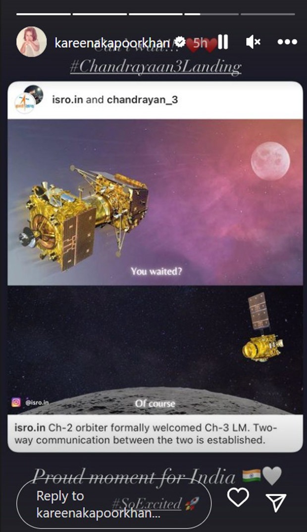 ISROs Chandrayaan 3 Mission Appreciated By Film Celebs From Shah Rukh