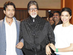 Amitabh Bachchan, Deepika Padukone, Irrfan Khan At the Media Meet Of ‘Piku’