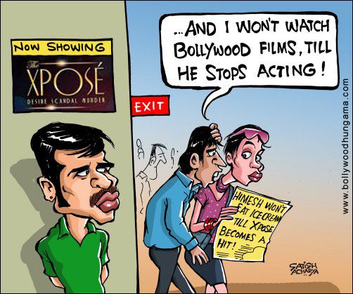 Bollywood Toons: Himesh’s ice-cream vrat