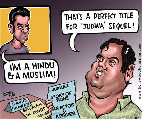 Bollywood Toons: Judwa Salman Khan!