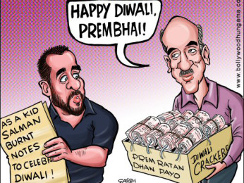 Bollywood Toons: Salman’s note crackers Bollywood Toons: Salman’s note crackers