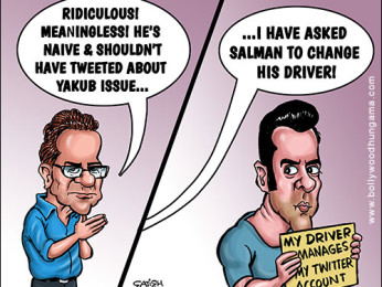 Bollywood Toons: Salman Khan’s tweets