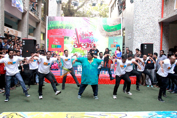 promotion of hey bro at the pillai college festival alegria 4