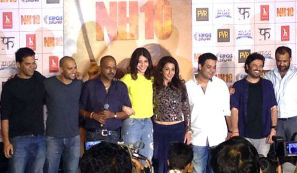 Anushka Sharma-Neil Bhoopalam At First Look Promo Launch Of ‘NH10’