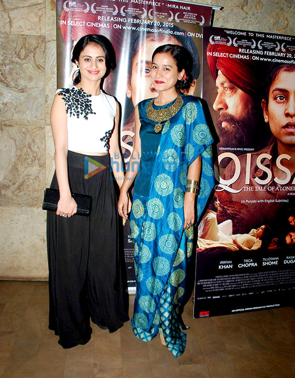tisca chopra irrfan khan grace the special screening of qissa 3