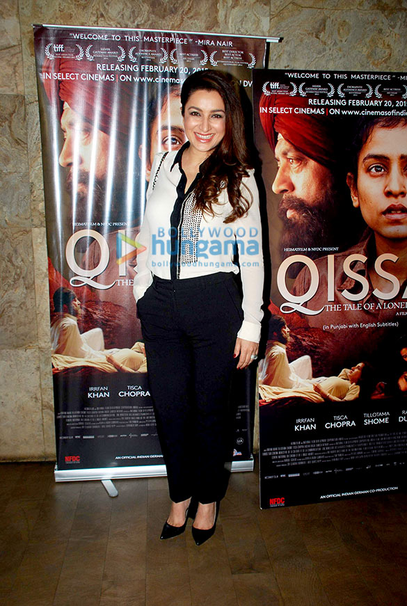 tisca chopra irrfan khan grace the special screening of qissa 5