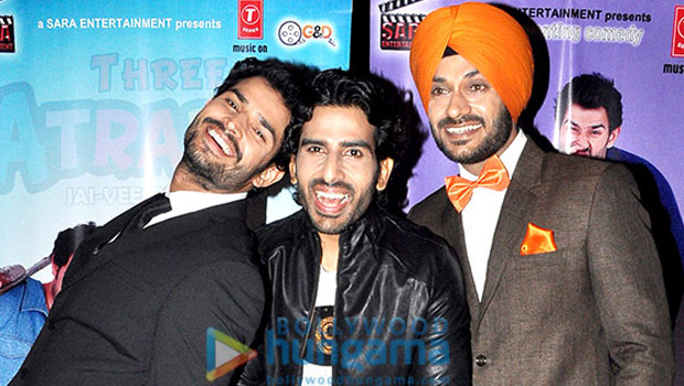 Rakhi Sawant, Ajaz Khan At The Audio Release Of ‘Three Atrangi’