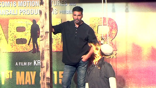Akshay Kumar-Shruti Haasan At First Look Promo Launch Of ‘Gabbar Is Back’