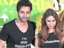 Arshad Warsi, Jackky Bhagnani, Lauren Gottlieb At The First Look Promo Launch Of ‘Welcome To Karachi’