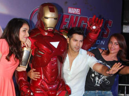 Varun Dhawan, Shraddha Kapoor, Sonakshi Sinha At Special Screening Of ‘Avengers Age Of Ultron’
