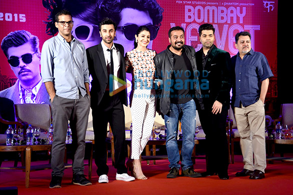 ranbir kapoor anushka sharma grace the 2nd trailer launch of bombay velvet 2