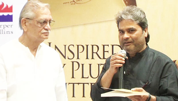 Gulzar-Vishal Bhardwaj At The Launch Of ‘Pluto Poems’ Book