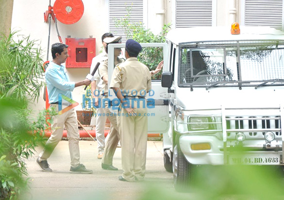 tabu snapped in the guise of a police inspector on sets of drishyam remake 3