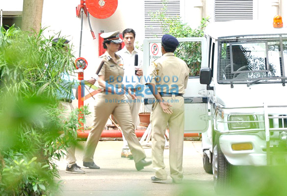 tabu snapped in the guise of a police inspector on sets of drishyam remake 2
