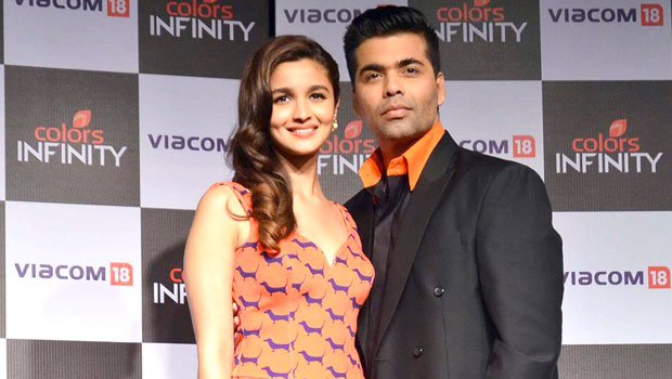 Alia Bhatt, Karan Johar At The Launch Of ‘Colors Infinity’