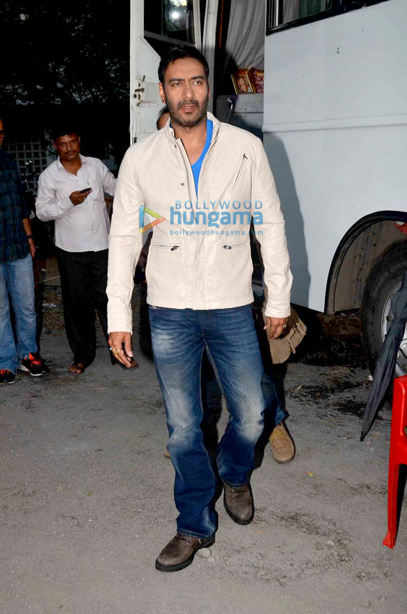 ajay devgn snapped during drishyam promotion 3