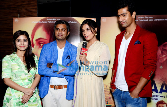 carnival cinemas hosts a press conference of masaan in ahmedabad 2