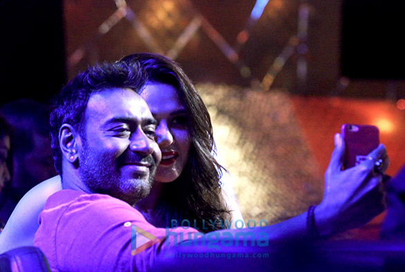 ajay devgn shriya saran promote drishyam on the sets of nach baliye 7