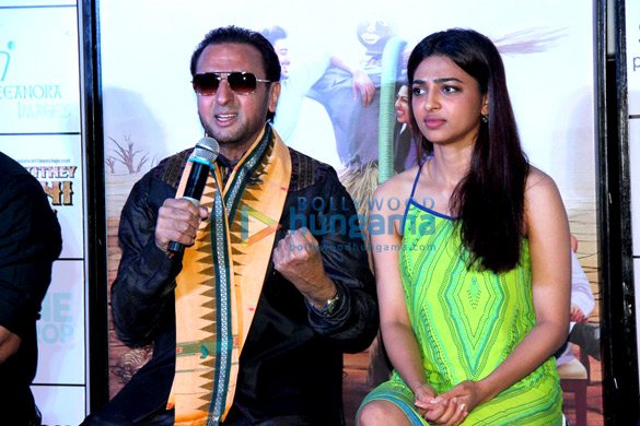 radhika apte kunal kapoor at the press conference of kaun kitney paani mein 8