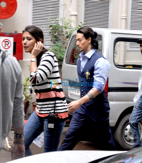 tiger shroff snapped in baaghi look 3