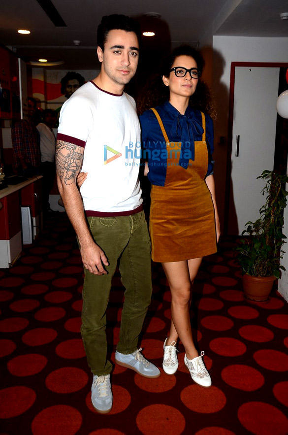 kangna ranaut imran khan promote katti batti at red fm 93 5 5