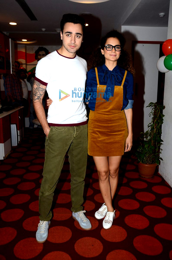 kangna ranaut imran khan promote katti batti at red fm 93 5 7