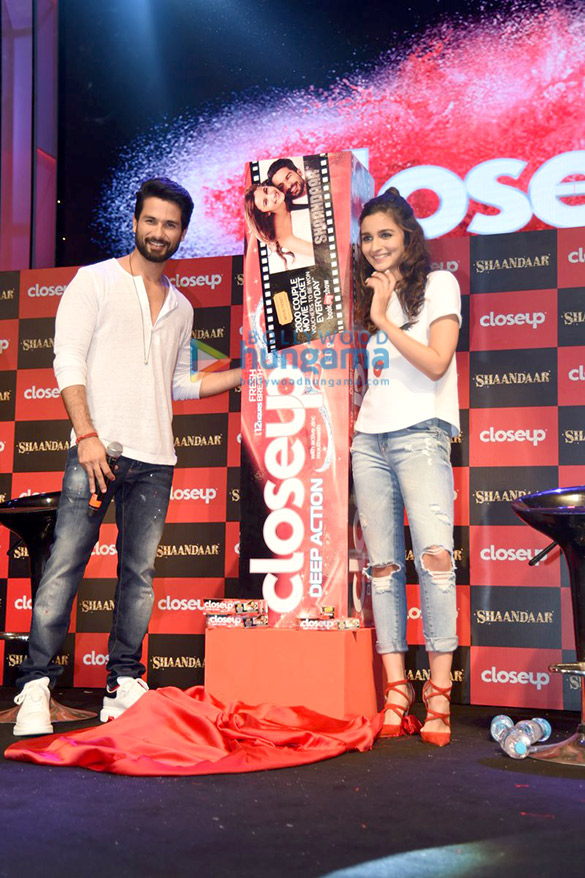 shahid kapoor alia bhatt promote shaandaar at closeup event 6