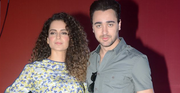 Imran Khan, Kangana Ranaut Promote ‘Katti Batti’ At Sophia College