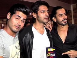 Kartik Aaryan, Sunny Singh Nijjar, Omkar Kapoor Promote ‘Pyaar Ka Punchnama 2’ At Desi Liquor Bars