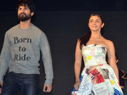 Shahid Kapoor-Alia Bhatt At The Launch Of ‘Shaam Shaandaar’ Song