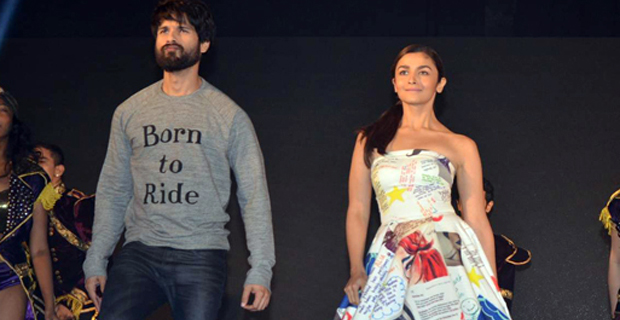 Shahid Kapoor-Alia Bhatt At The Launch Of ‘Shaam Shaandaar’ Song