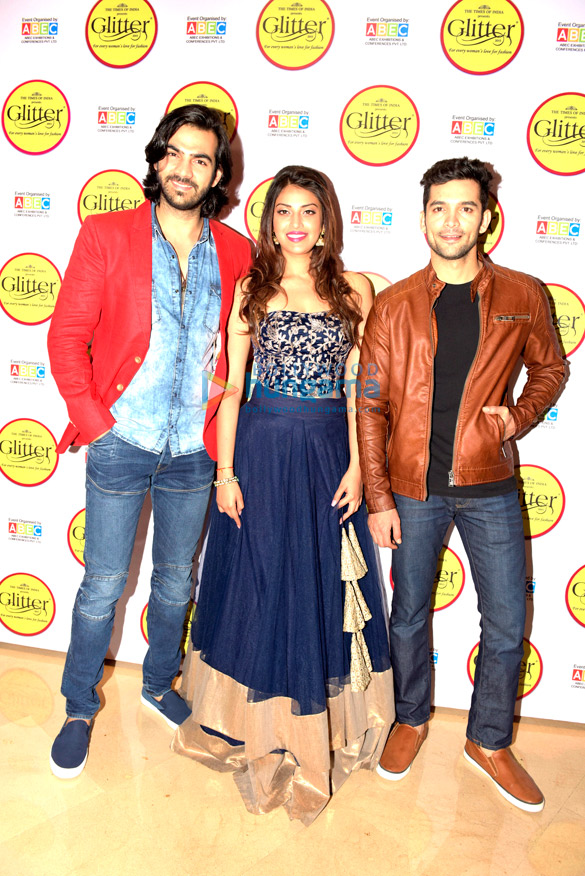 star cast of wedding pullav inaugurate glitter 2015 4