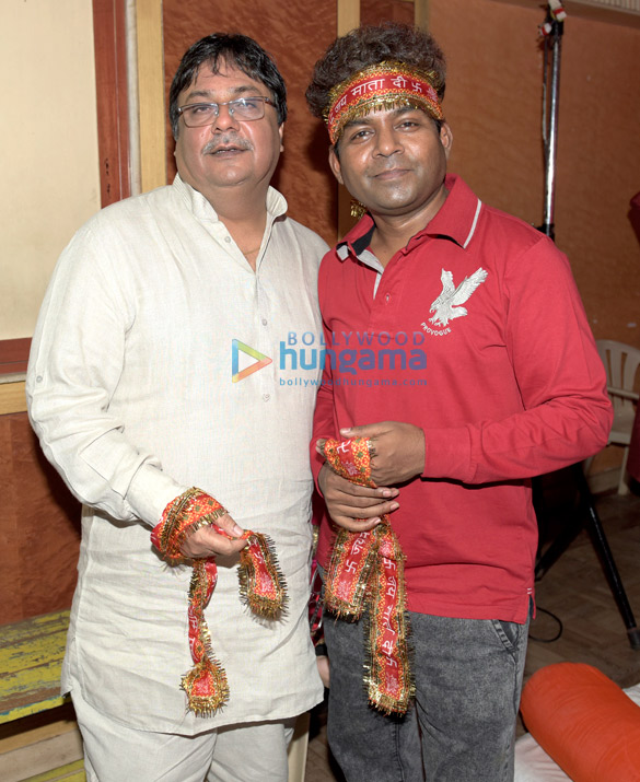 mata ki chowki organized by mr mrs kapoors punjabi family for the film love exchange 7