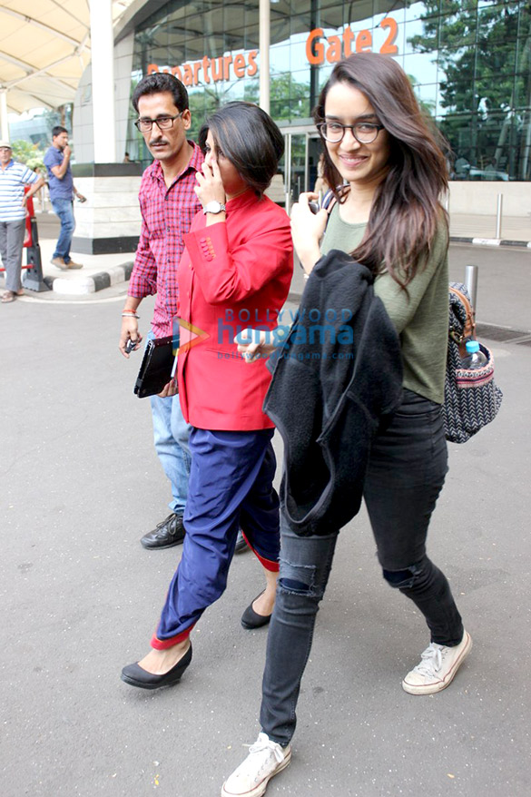 shraddha kapoor returns from rock on 2 shoot in shillong 9