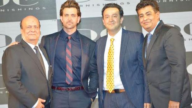 Hrithik Roshan Unveils New Collection Of DCTex Furnishings