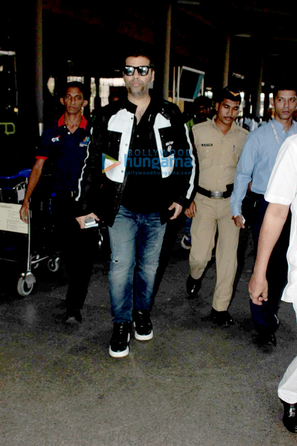 karan johar returns from ae dil hai mushkil shoot in london 2