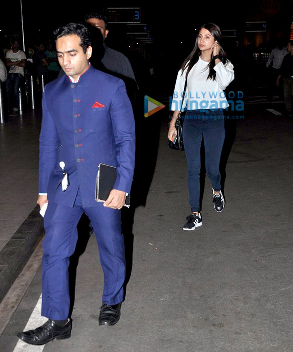 anushka sharma snapped leaving for 2nd schedule of ae dil hai mushkil in london 7