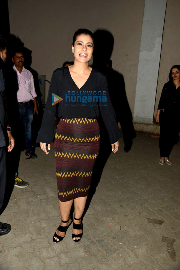 kajol snapped promoting dilwale 5