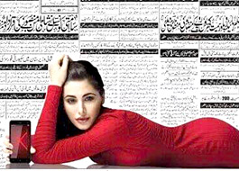 Nargis Fakhri’s Pakistani ad sparks controversy in social media