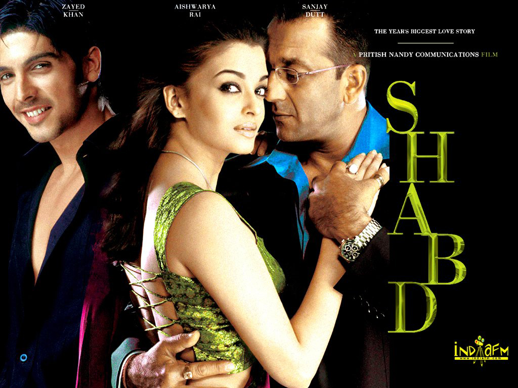 Zayed Khan,Aishwarya Rai,Sanjay Dutt