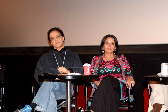shabana and amol palekar at the screening of khamosh 5