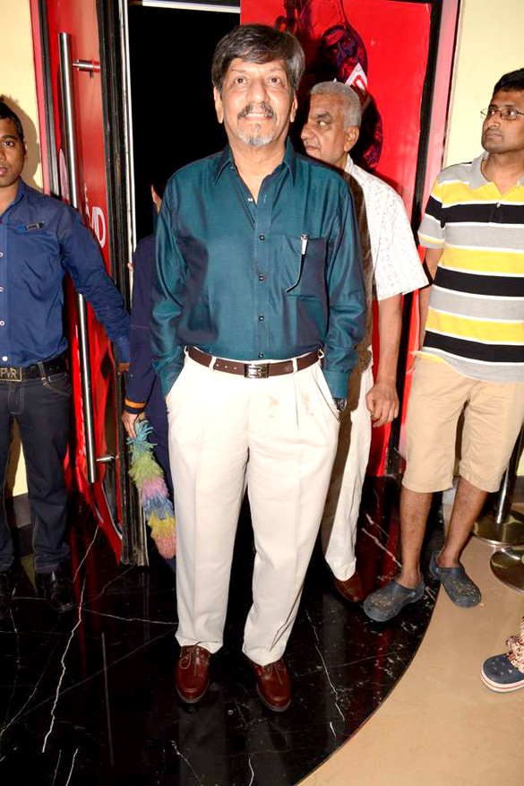 shabana and amol palekar at the screening of khamosh 9
