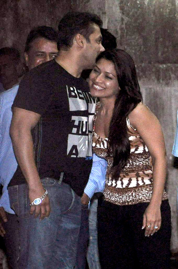 salman khan at the special screening of bittoo boss 5