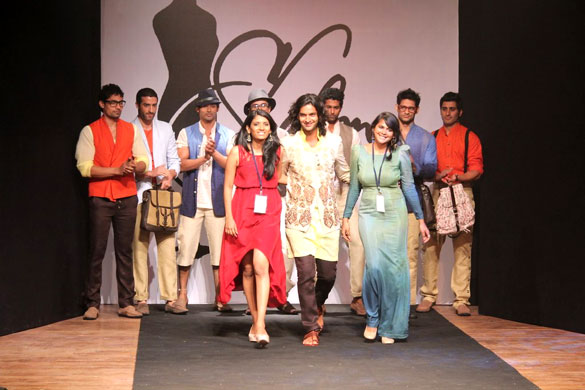 purab kohli promotes fatso at shalom fashion show 2