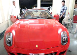 Dutt lends Ferrari to Sharman