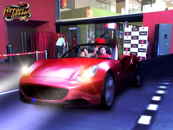 augmented reality campaign for the movie ferrari ki sawaari 3