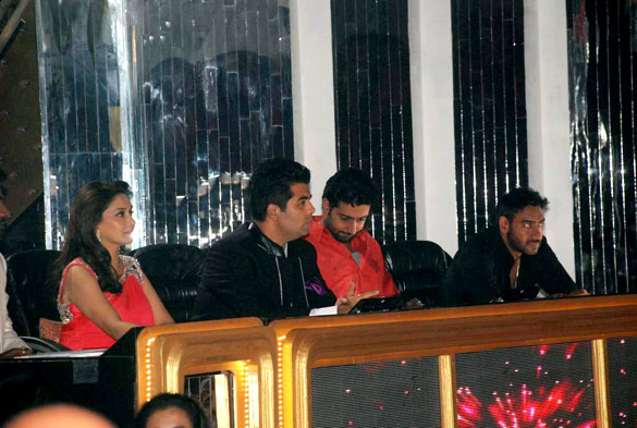 ajay abhishek rohit shetty on the sets of jhalak dikhhlaa jaa 5 5