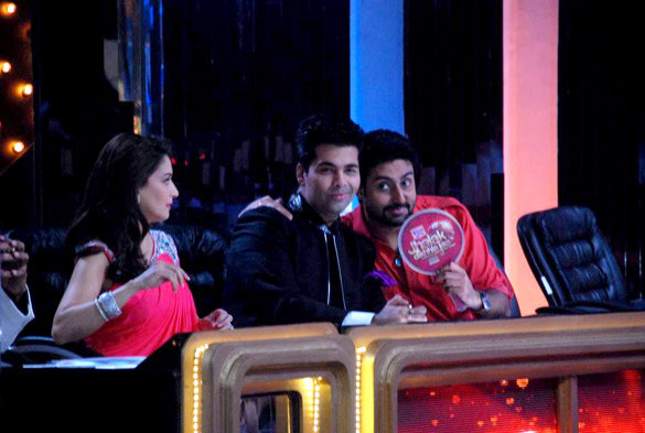 ajay abhishek rohit shetty on the sets of jhalak dikhhlaa jaa 5 7