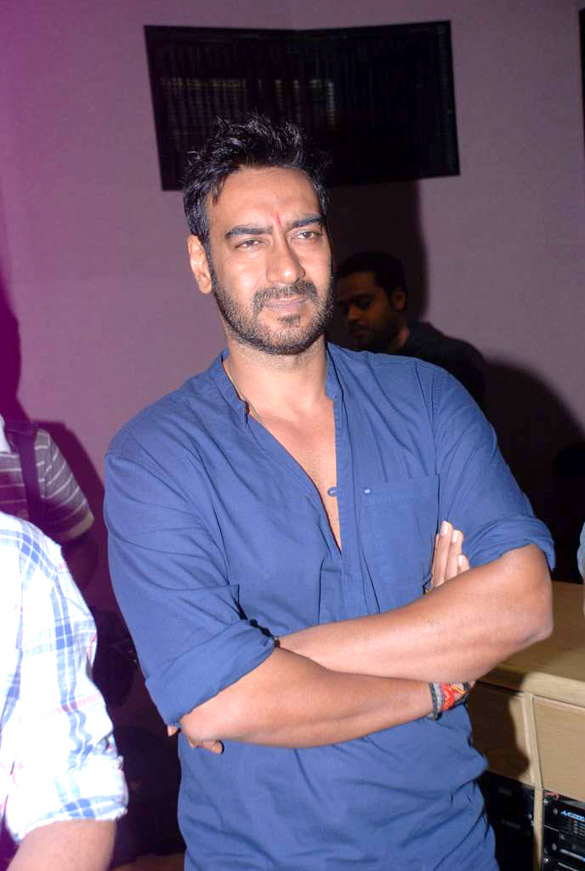 ajay devgn sajid khan at the song recording of himmatwala 5